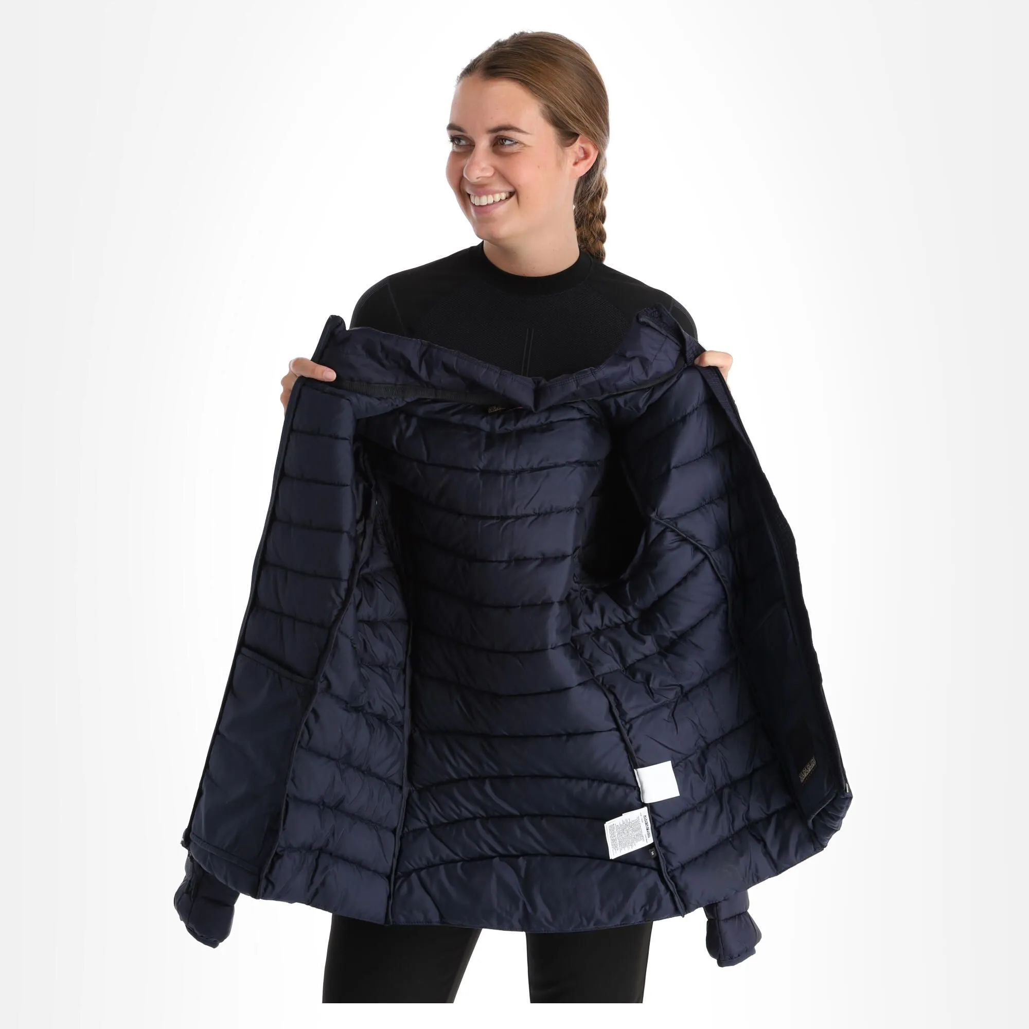 Napapijri, Aerons S W 2 (2022/2023) Daunenjacke Damen Marine Blau 8 Napapijri, Aerons S W 2 (2022/2023) Daunenjacke Damen Marine Blau – Bild 6