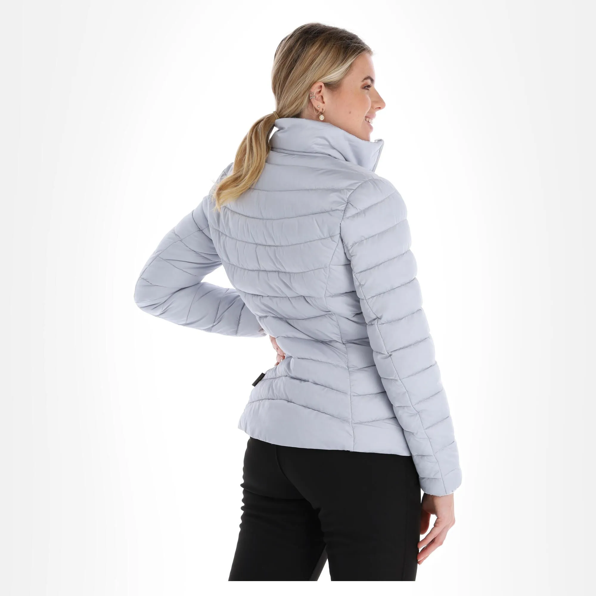 Napapijri, Aerons S W 2 (2022/2023) Daunenjacke Damen Glacier Grau 5 Napapijri, Aerons S W 2 (2022/2023) Daunenjacke Damen Glacier Grau – Bild 3