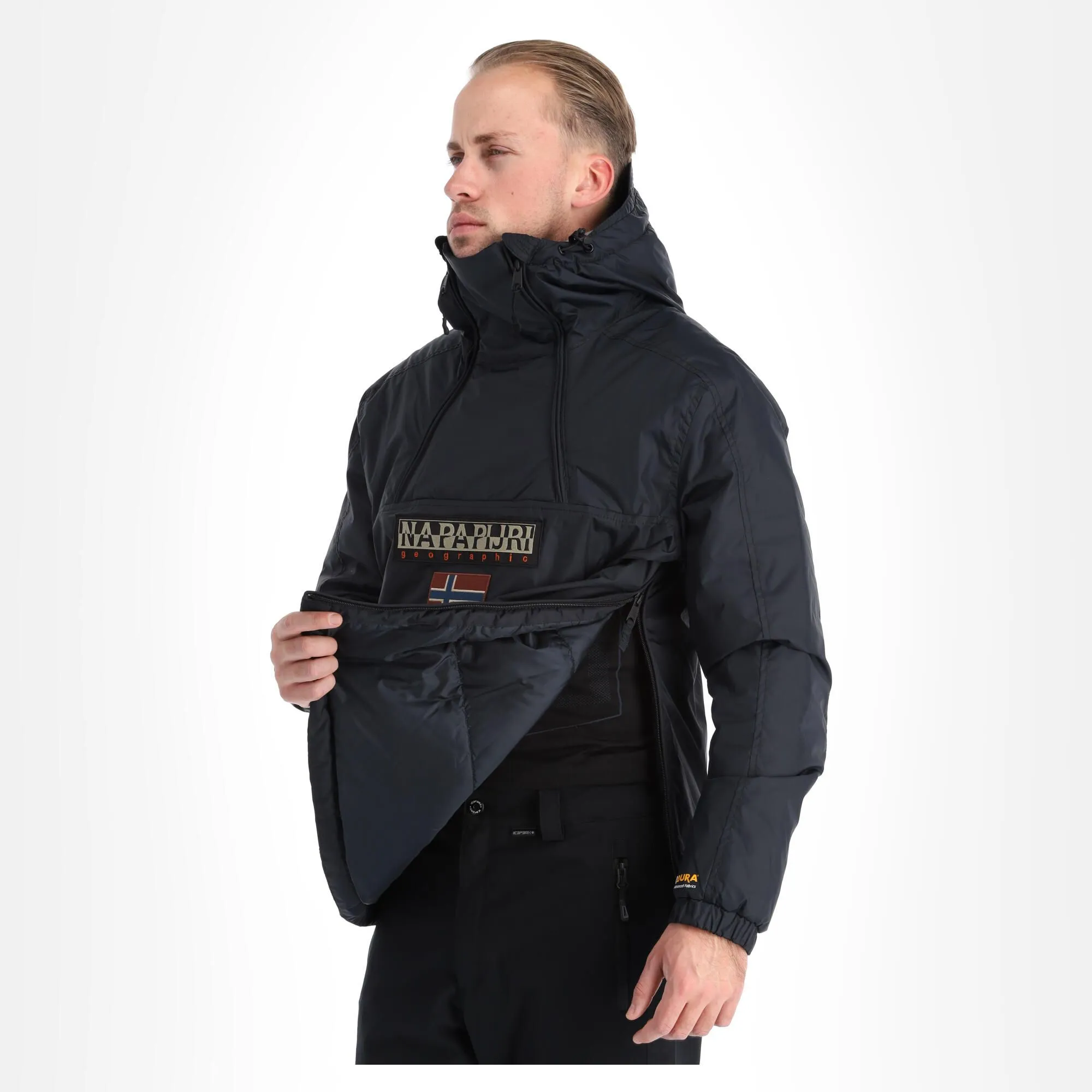 Napapijri, Northfarer 2.0 Winter (2022/2023) Winter Anorak Herren Schwarz 8 Napapijri, Northfarer 2.0 Winter (2022/2023) Winter Anorak Herren Schwarz – Bild 6