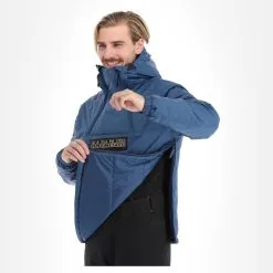Napapijri, Northfarer 2.0 Winter (2022/2023) Winter Anorak Herren Ensign Blau -Icepeak Geschaft napapijri northfarer 2 0 winter af anorak heren ensign blauw 22napap120v1 BI 03