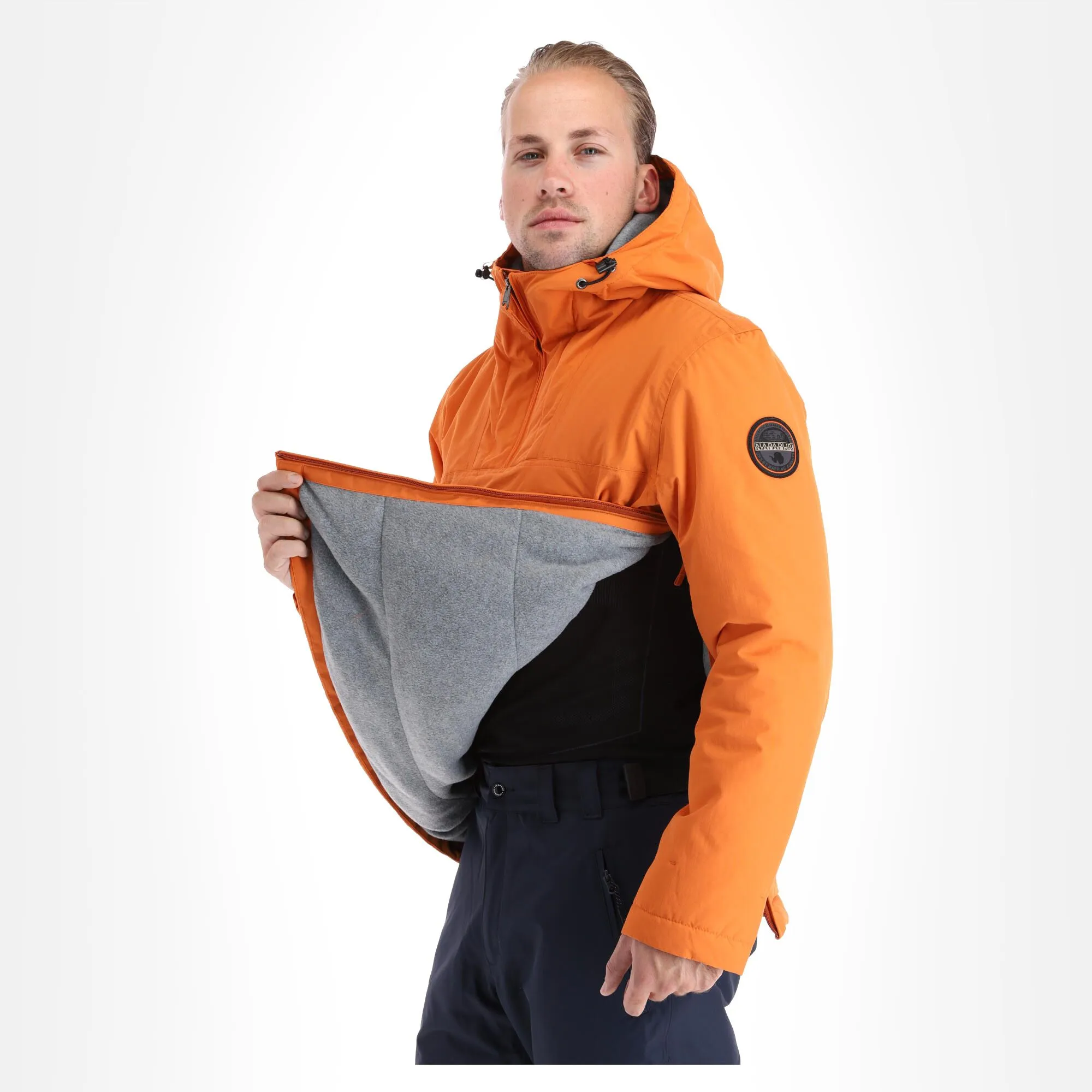 Napapijri, Rainforest Pocket 2 (2022/2023) Winter Anorak Herren Butternut Orange 8 Napapijri, Rainforest Pocket 2 (2022/2023) Winter Anorak Herren Butternut Orange – Bild 6