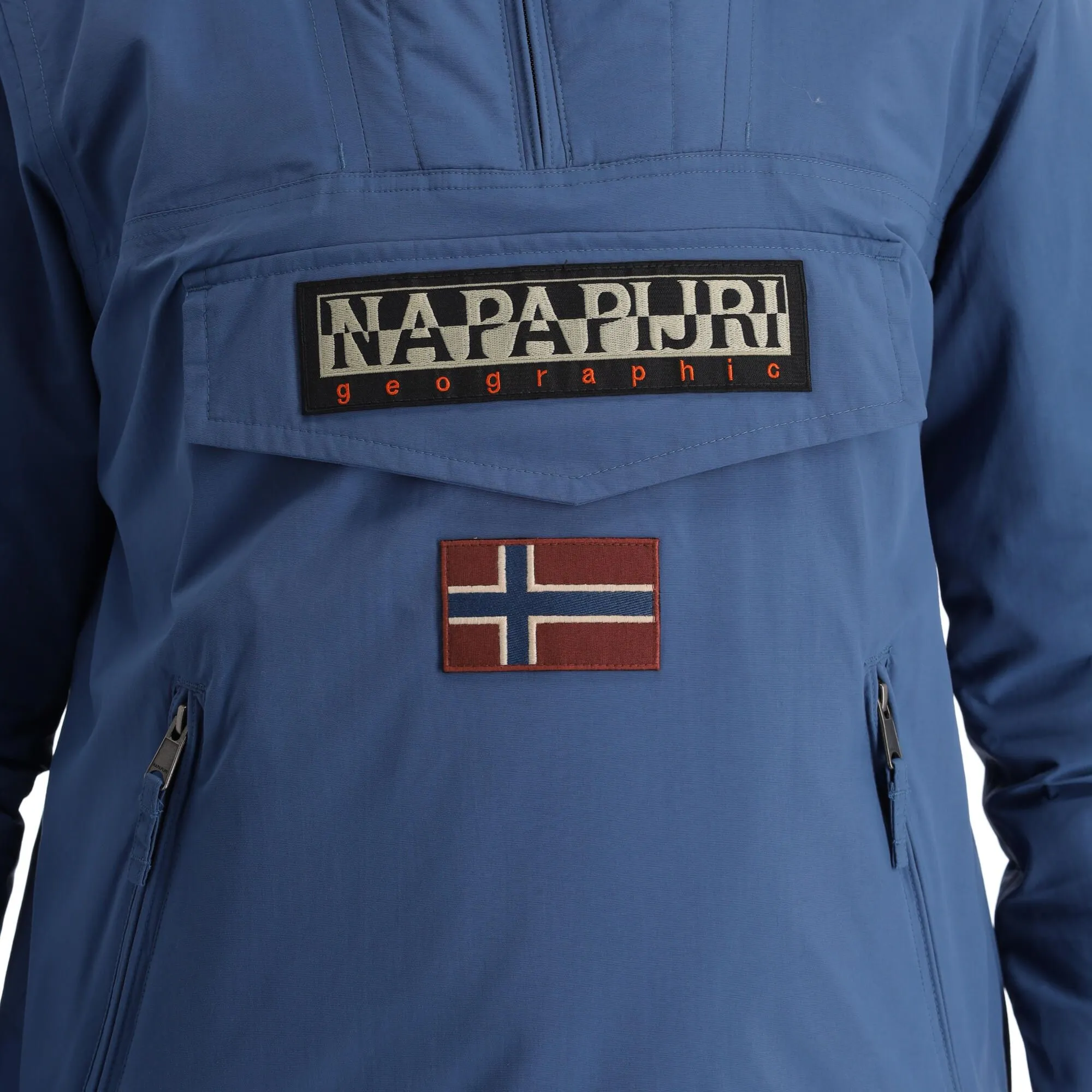 Napapijri, Rainforest Pocket 2 (2022/2023) Winter Anorak Herren Ensign Blau 10 Napapijri, Rainforest Pocket 2 (2022/2023) Winter Anorak Herren Ensign Blau – Bild 8