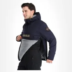 Napapijri, Rainforest Pocket 2 (2022/2023) Winter Anorak Herren Marine Blau -Icepeak Geschaft napapijri rainforest pocket 2 af anorak heren marine blauw 22napap112v5 BI 06