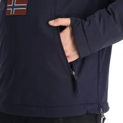 Napapijri, Rainforest Pocket 2 (2022/2023) Winter Anorak Herren Marine Blau -Icepeak Geschaft napapijri rainforest pocket 2 af anorak heren marine blauw 22napap112v5 BI 09
