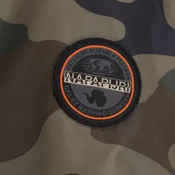 Napapijri, Rainforest Pocket Prt 2 (2022/2023) Winter Anorak Herren Fantasy Camo Braun, Grün -Icepeak Geschaft napapijri rainforest pocket prt 2 af anorak heren fantasy camo 22napap113v2 BI 10