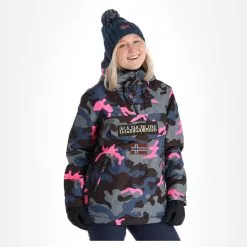 Napapijri, Rainforest W P Prt 2 (2022/2023) Winter Anorak Damen Camo Mehrfarbig -Icepeak Geschaft napapijri rainforest w p prt 2 2022 2023 af anorak dames camo 22napap109v2 BI 02