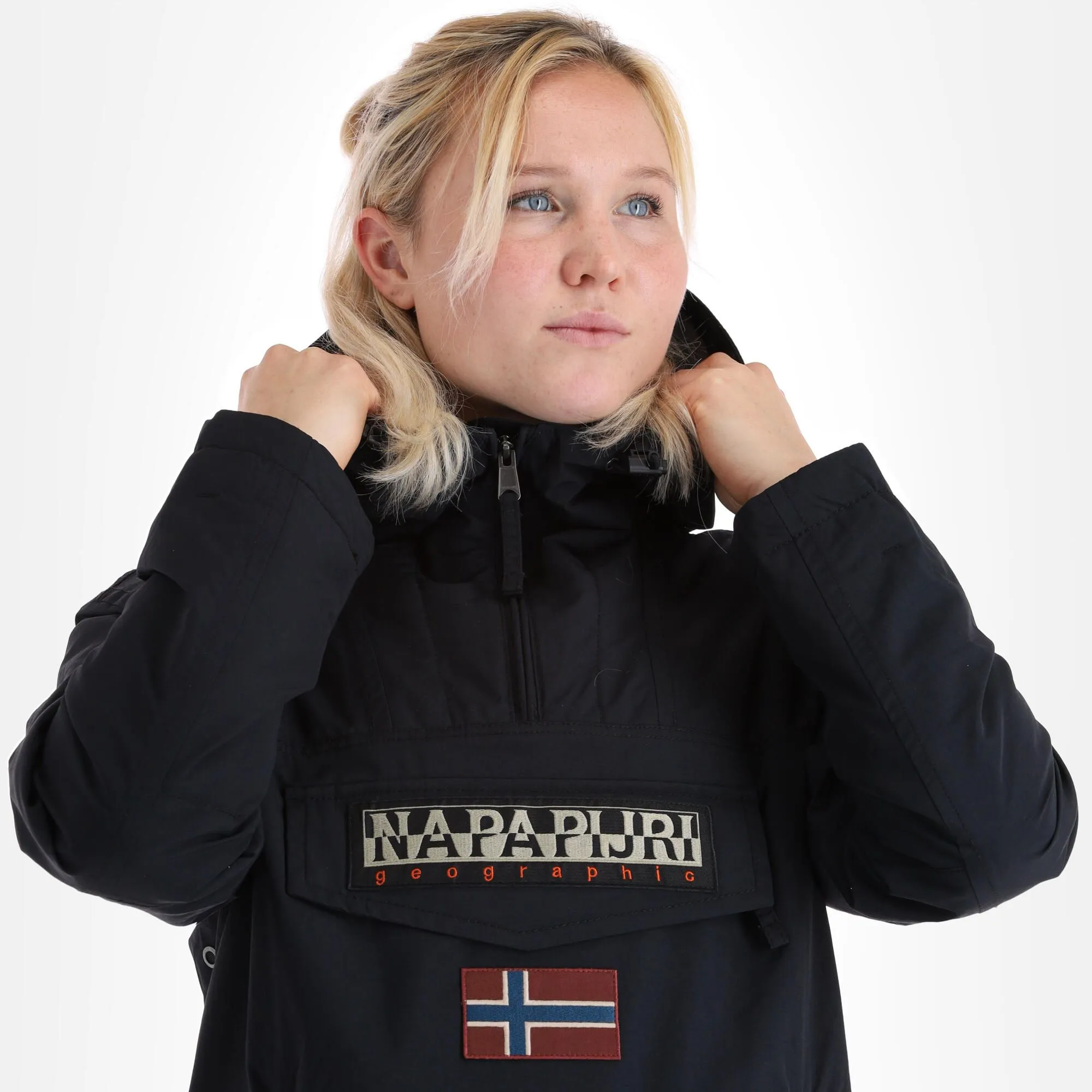 Napapijri, Rainforest W Pocket 4 (2022/2023) Winter Anorak Damen Schwarz 7 Napapijri, Rainforest W Pocket 4 (2022/2023) Winter Anorak Damen Schwarz – Bild 5