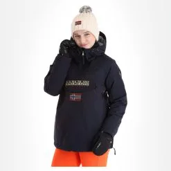 Napapijri, Rainforest W Winter 5 (2022/2023) Winter Anorak Damen Marine Blau -Icepeak Geschaft napapijri rainforest w winter 5 af anorak dames marine blauw 22napap107v6 BI 02