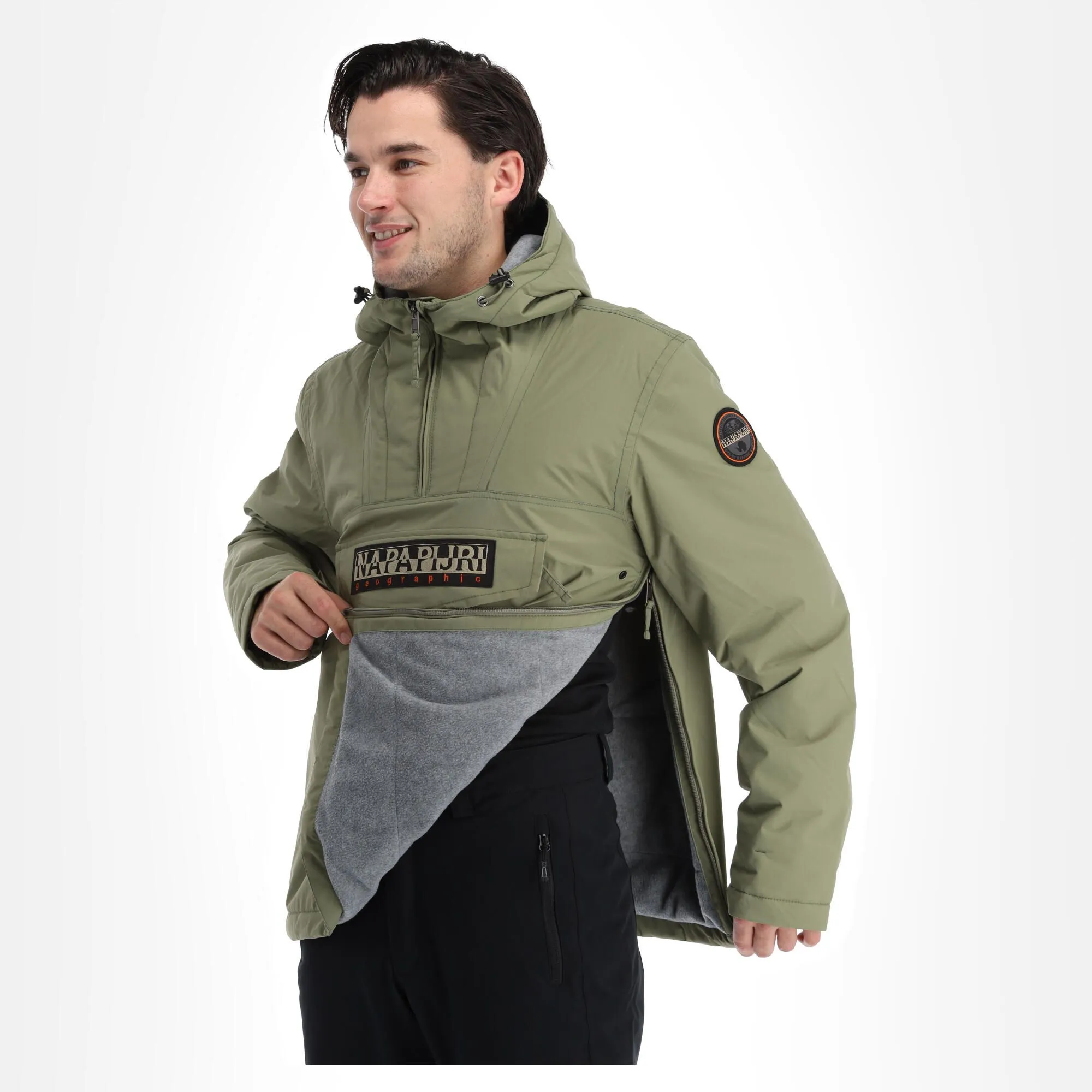 Napapijri, Rainforest Winter 3 (2022/2023) Winter Anorak Herren Lichen Grün 8 Napapijri, Rainforest Winter 3 (2022/2023) Winter Anorak Herren Lichen Grün – Bild 6