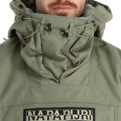 Napapijri, Skidoo 4 (2022/2023) Winter Anorak Herren Lichen Grün -Icepeak Geschaft napapijri skidoo 4 2022 2023 af anorak heren lichen groen 22napap114v3 BI 07