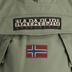 Napapijri, Skidoo 4 (2022/2023) Winter Anorak Herren Lichen Grün -Icepeak Geschaft napapijri skidoo 4 2022 2023 af anorak heren lichen groen 22napap114v3 BI 08