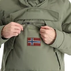 Napapijri, Skidoo 4 (2022/2023) Winter Anorak Herren Lichen Grün -Icepeak Geschaft napapijri skidoo 4 2022 2023 af anorak heren lichen groen 22napap114v3 BI 09