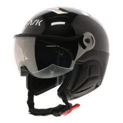 Kask, Chrome Visor Skihelm Mit Visier Unisex Schwarz, Zilver