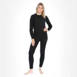 Odlo, Active Warm Eco Thermohose Damen Schwarz -Icepeak Geschaft odlo active warm eco thermobroek dames zwart FB20odl014a BI 01