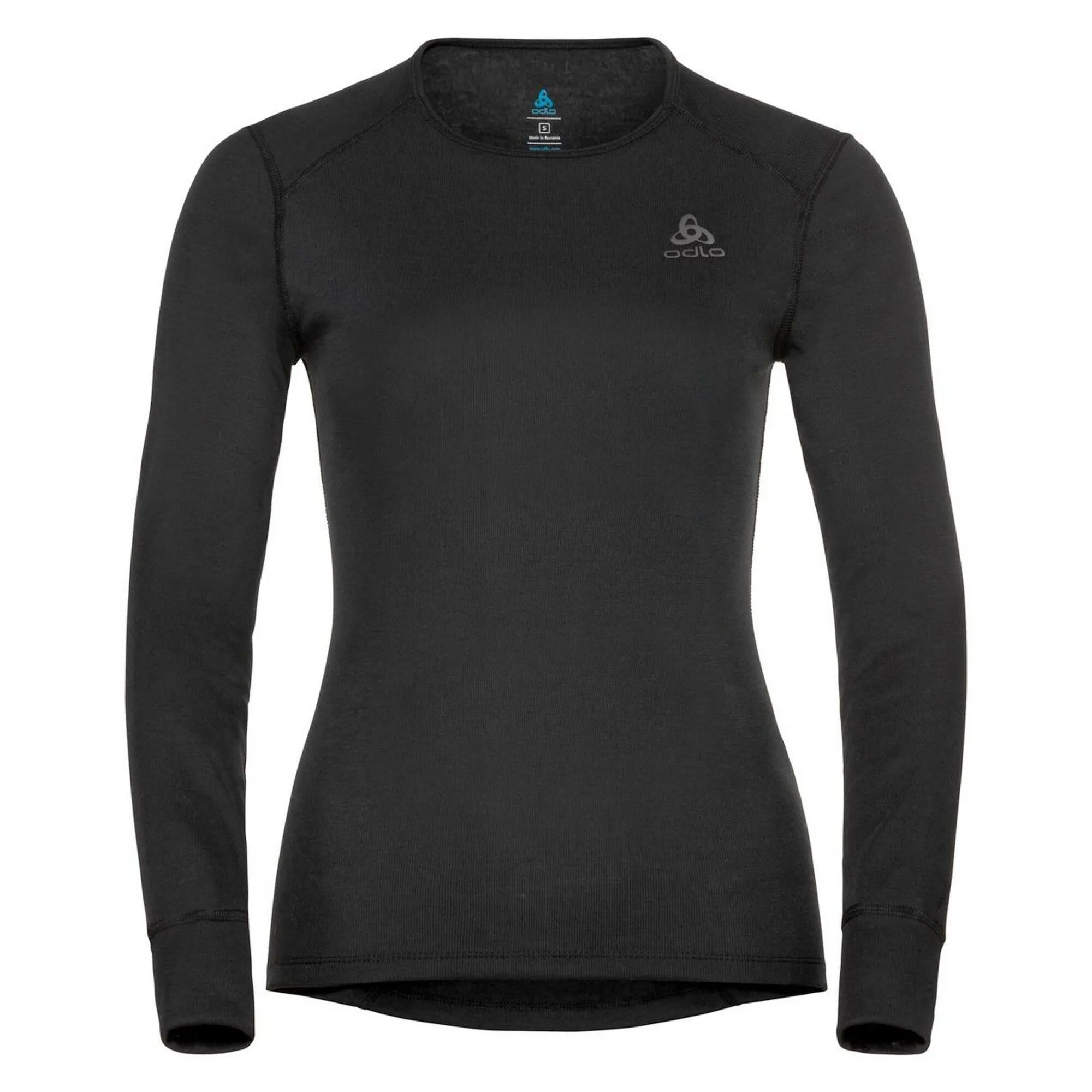 Odlo, Active Warm Eco Thermoshirt Damen Schwarz 3 Odlo, Active Warm Eco Thermoshirt Damen Schwarz