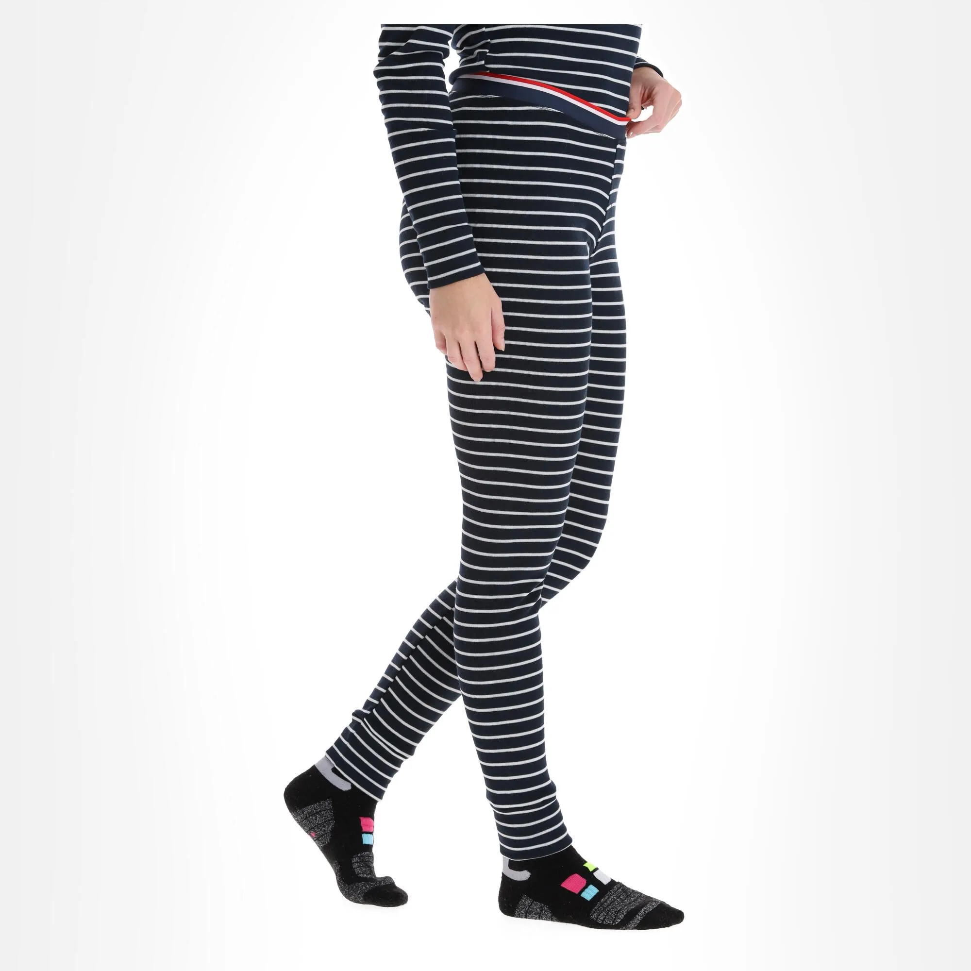 Odlo, Active Warm Originals Eco Thermoshirt Damen Dark Sapphire, Silver Blau, Grau 6 Odlo, Active Warm Originals Eco Thermoshirt Damen Dark Sapphire, Silver Blau, Grau – Bild 4