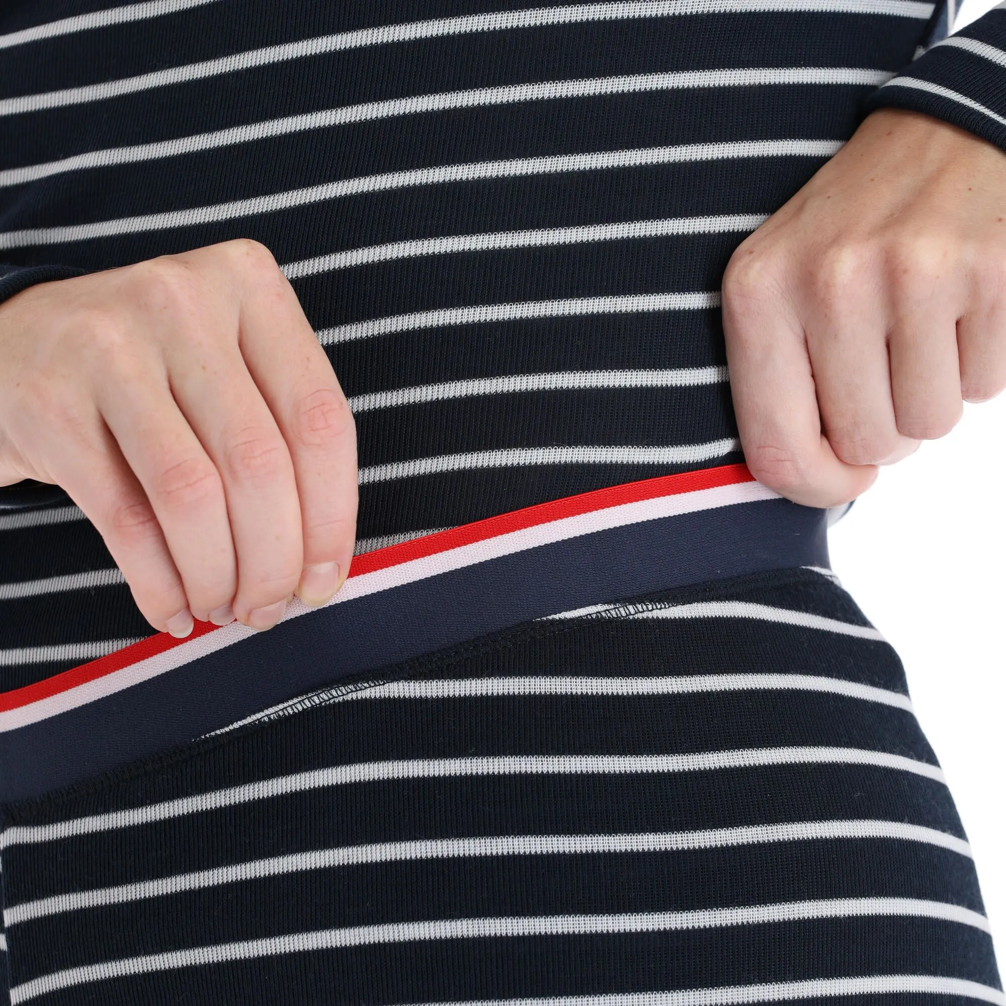 Odlo, Active Warm Originals Eco Thermoshirt Damen Dark Sapphire, Silver Blau, Grau 8 Odlo, Active Warm Originals Eco Thermoshirt Damen Dark Sapphire, Silver Blau, Grau – Bild 6