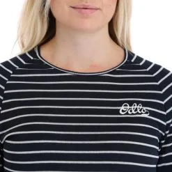 Odlo, Active Warm Originals Eco Thermohose Damen Dark Sapphire, Silver Blau, Grau -Icepeak Geschaft odlo active warm originals eco fb thermobroek dames dark sapphire 22odlox118v2 BI 05