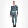 Odlo, Blackcomb Eco Thermohose Damen Teal, Space Dye Blau -Icepeak Geschaft odlo blackcomb eco fb thermobroek dames teal space dye blauw 22odlox120v2 BI 01