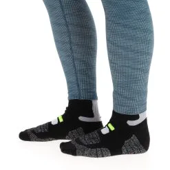 Odlo, Blackcomb Eco Thermohose Damen Teal, Space Dye Blau -Icepeak Geschaft odlo blackcomb eco fb thermobroek dames teal space dye blauw 22odlox120v2 BI 05