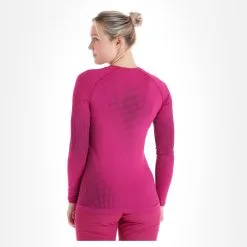 Odlo, Performance Warm Eco Thermoshirt Damen Festival Fuchsia Rosa, Schwarz -Icepeak Geschaft odlo performance warm eco fa thermoshirt dames festival fuchsia 22odlox124v2 BI 03