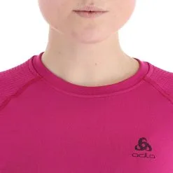 Odlo, Performance Warm Eco Thermoshirt Damen Festival Fuchsia Rosa, Schwarz -Icepeak Geschaft odlo performance warm eco fa thermoshirt dames festival fuchsia 22odlox124v2 BI 05