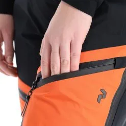 Peak Performance, Gravity Pants Hardshell Skihose Slim Fit Damen Zeal Orange -Icepeak Geschaft peak performance gravity pants ba skibroek gevoerd dames zeal BA21pea111a BI 09