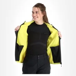 Peak Performance, Rider Zip Jacket Jacke Damen Citrine Gelb -Icepeak Geschaft peak performance rider zip jacket ad midlayer dons jas dames AD21pea120c BI 05