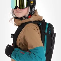 Picture, Fresya Jkt Skijacke Damen Dark Stone Beige -Icepeak Geschaft picture fresya jkt aa jas gevoerd dames dark stone beige 22pictu127v2 BI 05