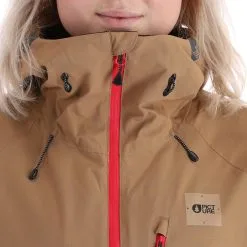 Picture, Fresya Jkt Skijacke Damen Dark Stone Beige -Icepeak Geschaft picture fresya jkt aa jas gevoerd dames dark stone beige 22pictu127v2 BI 07