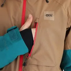 Picture, Fresya Jkt Skijacke Damen Dark Stone Beige -Icepeak Geschaft picture fresya jkt aa jas gevoerd dames dark stone beige 22pictu127v2 BI 11