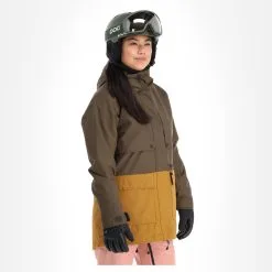 Picture, Glawi Jkt Skijacke Damen Dark Army Grün -Icepeak Geschaft picture glawi jkt aa jas gevoerd dames dark army groen 22pictu129v3 BI 04