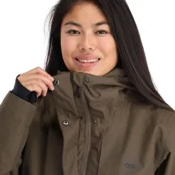 Picture, Glawi Jkt Skijacke Damen Dark Army Grün -Icepeak Geschaft picture glawi jkt aa jas gevoerd dames dark army groen 22pictu129v3 BI 12