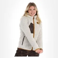 Picture, Izimo Fz Fleece Jacke Damen Ecru Weiß -Icepeak Geschaft picture izimo fz fleece ea vest dames ecru wit 22pictu117v1 BI 04