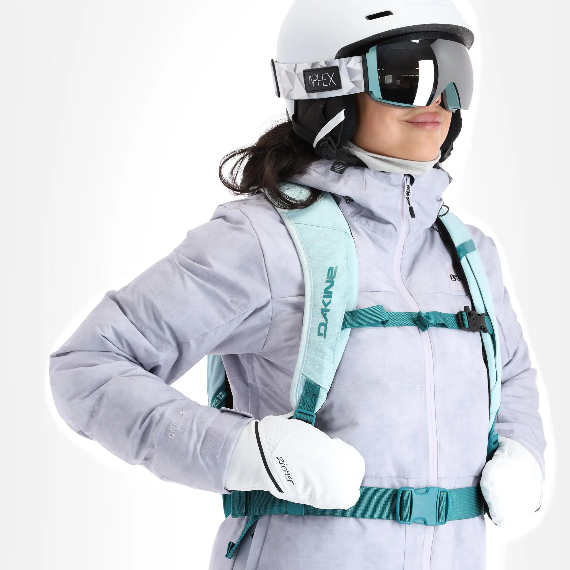 Picture, Lement Jkt Skijacke Damen Cloudy Grau 7 Picture, Lement Jkt Skijacke Damen Cloudy Grau – Bild 5