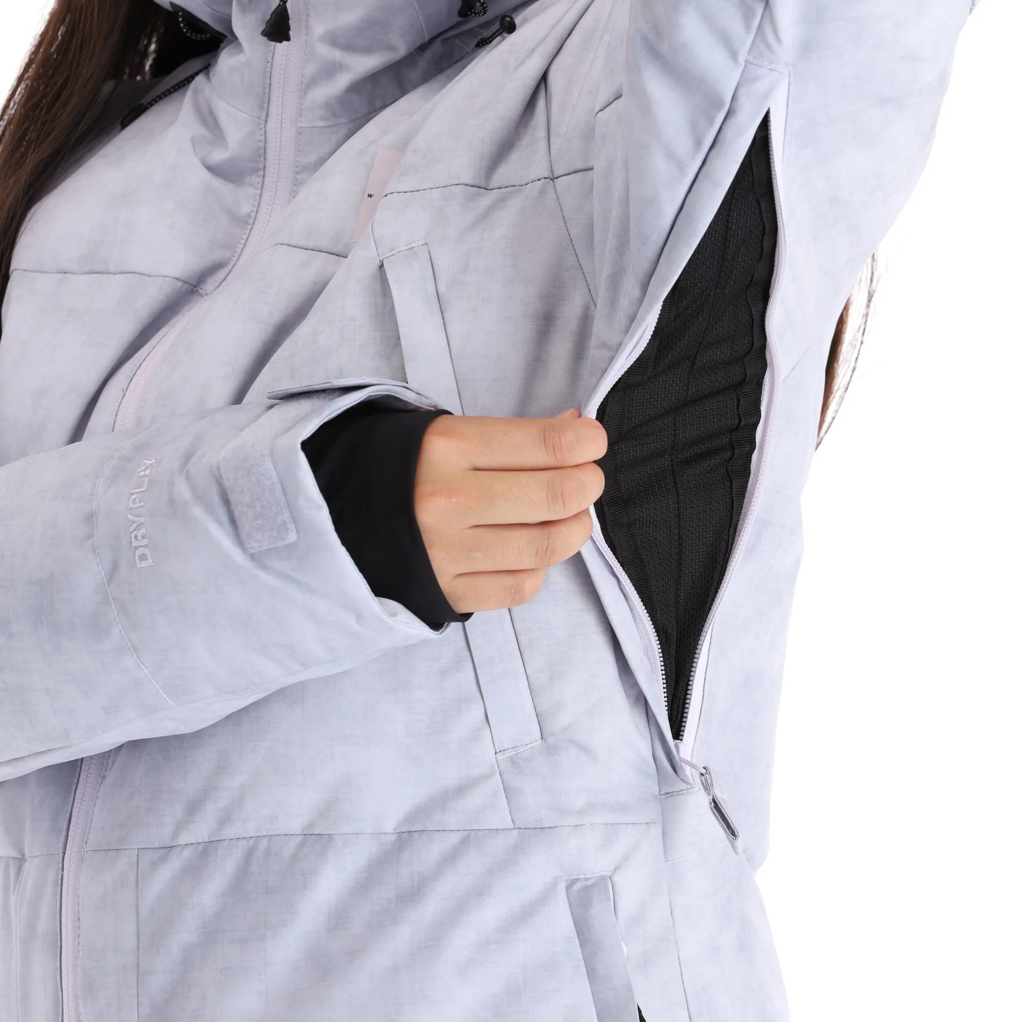 Picture, Lement Jkt Skijacke Damen Cloudy Grau 12 Picture, Lement Jkt Skijacke Damen Cloudy Grau – Bild 10