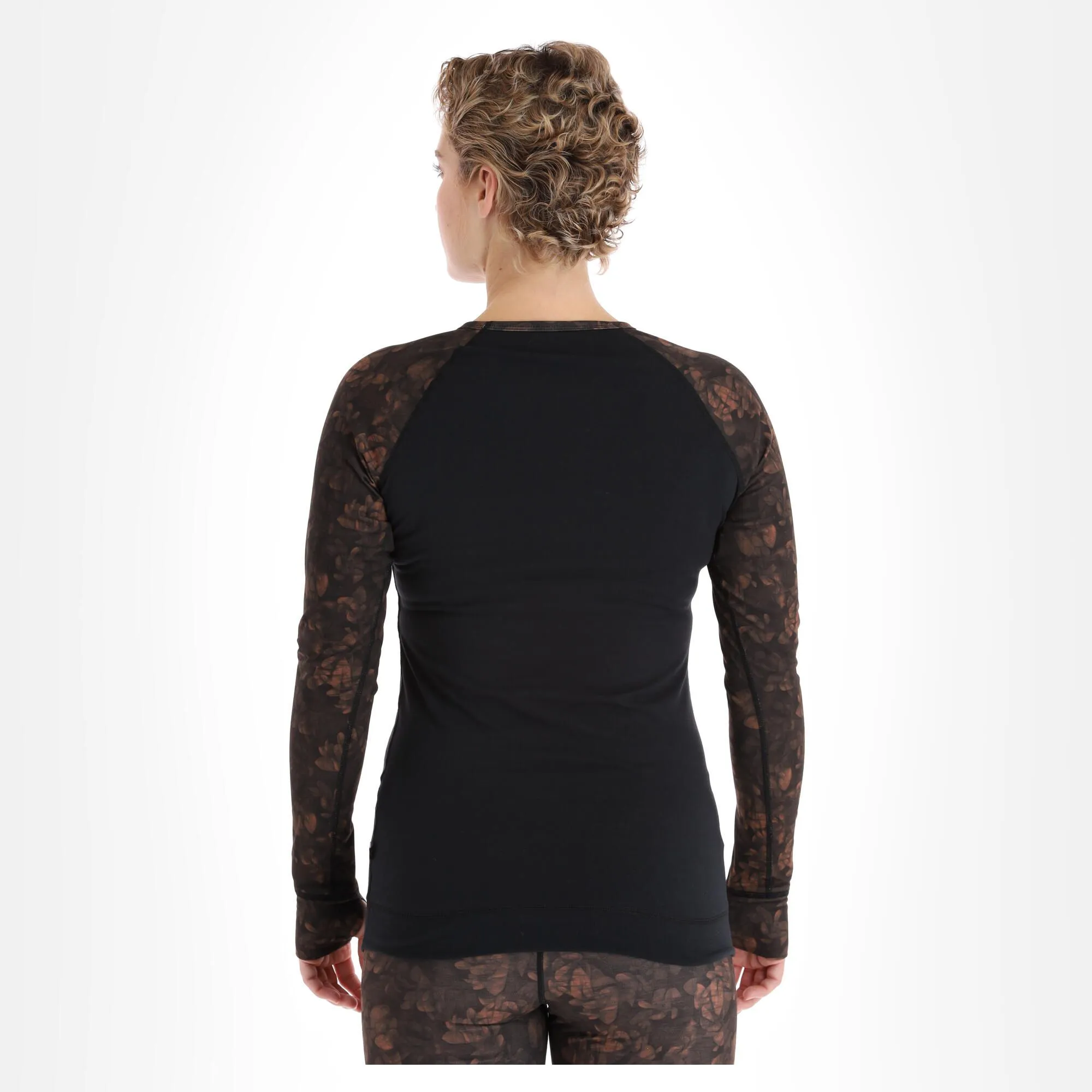 Picture, Milita Top Thermoshirt Damen Iberis Print Braun 5 Picture, Milita Top Thermoshirt Damen Iberis Print Braun – Bild 3