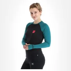 Picture, Milita Top Thermoshirt Damen Schwarz -Icepeak Geschaft picture milita top fa thermoshirt dames zwart 22pictu122v3 BI 02