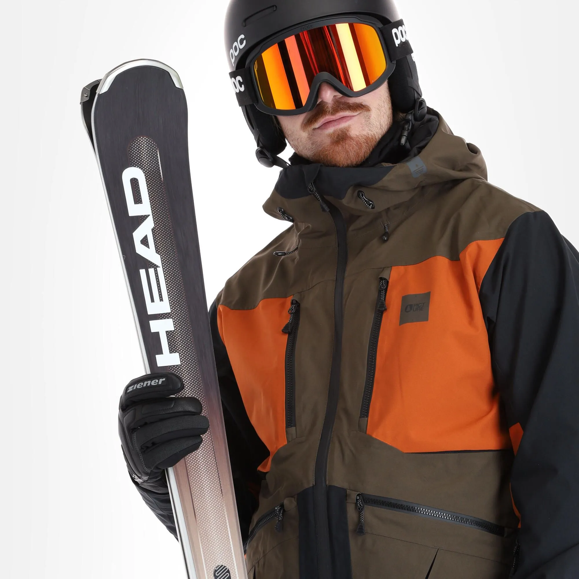 Picture, Naikoon Jkt Skijacke Herren Dark Army Grün 7 Picture, Naikoon Jkt Skijacke Herren Dark Army Grün – Bild 5