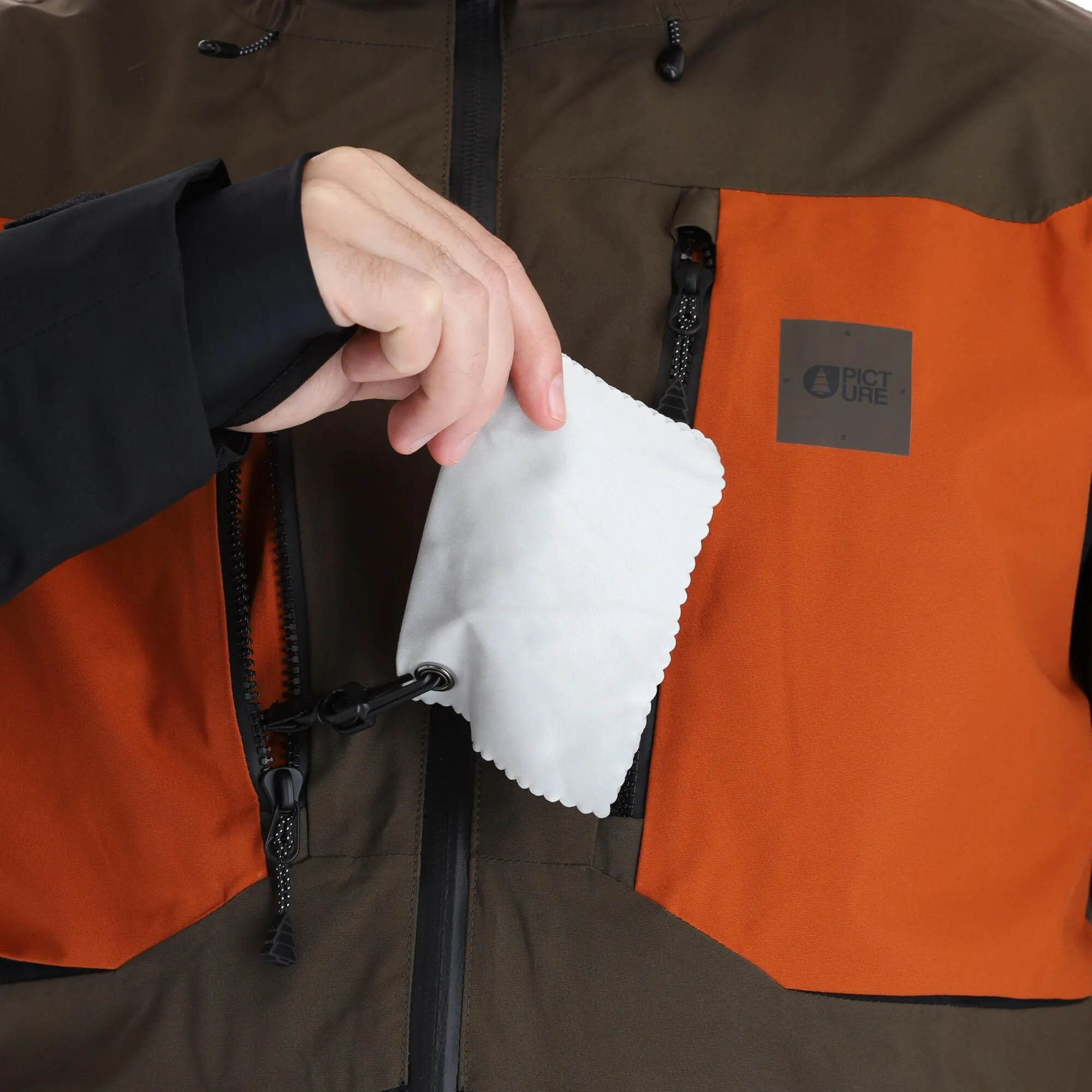 Picture, Naikoon Jkt Skijacke Herren Dark Army Grün 11 Picture, Naikoon Jkt Skijacke Herren Dark Army Grün – Bild 9