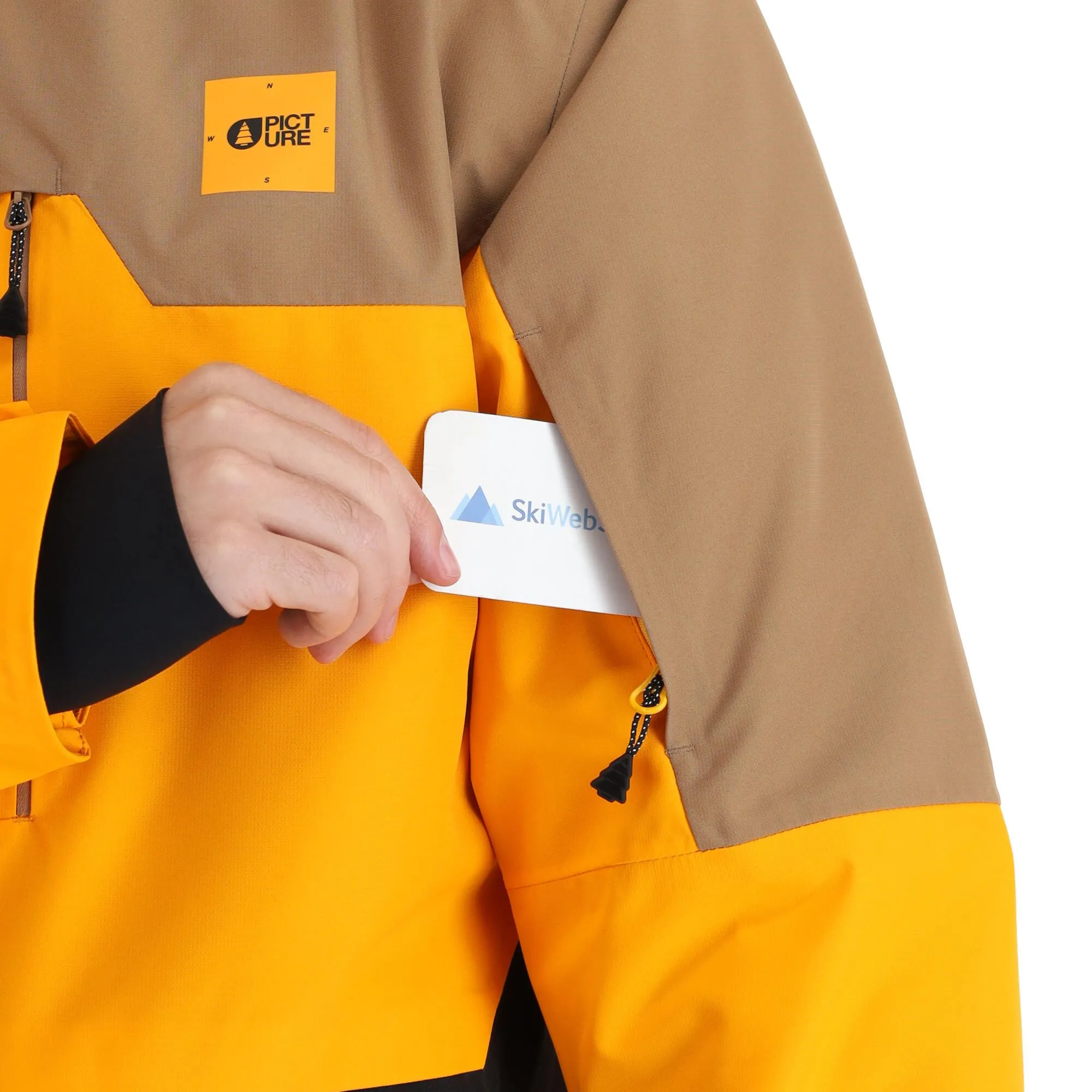 Picture, Picture Object Jkt Skijacke Herren Gelb 10 Picture, Picture Object Jkt Skijacke Herren Gelb – Bild 8