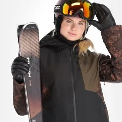 Picture, Seen Jkt Skijacke Damen Iberis Print Braun -Icepeak Geschaft picture seen jkt aa jas gevoerd dames iberis print bruin 22pictu128v2 BI 06