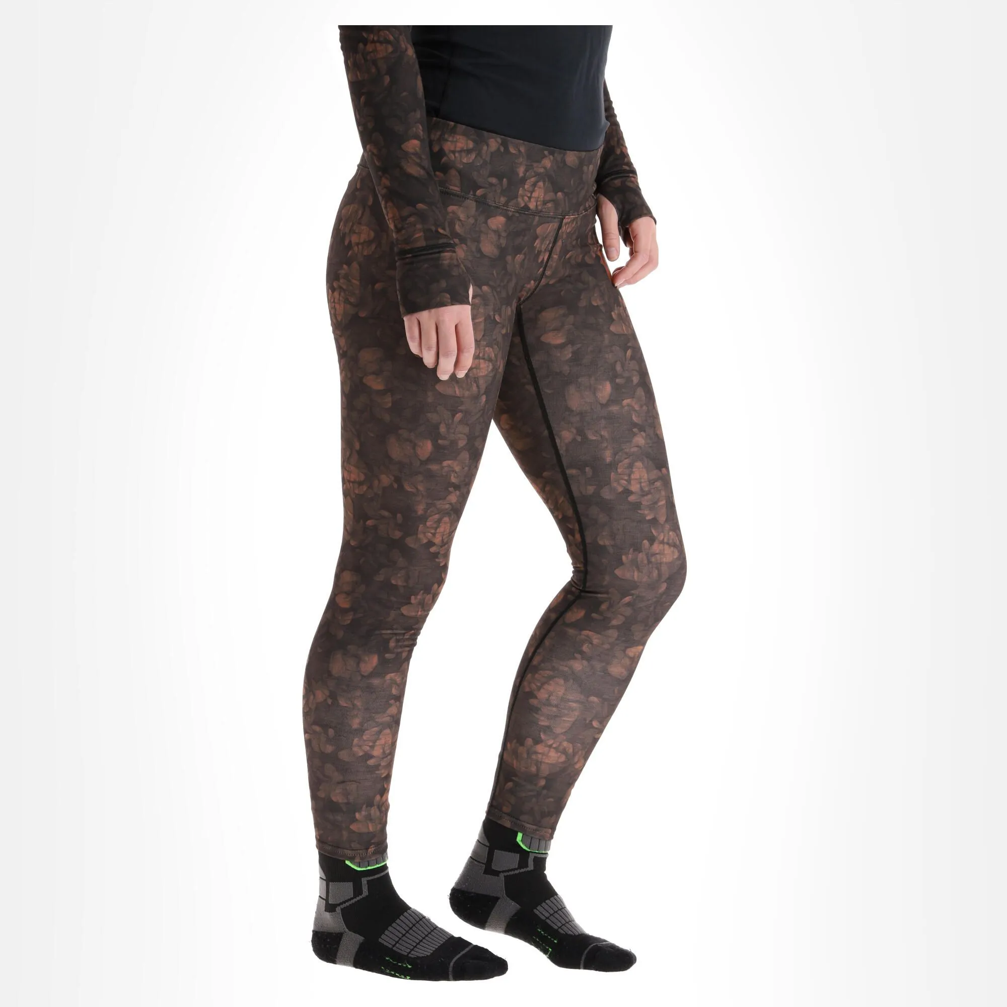 Picture, Xina Pt Thermohose Damen Iberis Print Braun 6 Picture, Xina Pt Thermohose Damen Iberis Print Braun – Bild 4