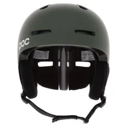 POC, Auric Cut Skihelm Unisex Epidote Matt Grün
