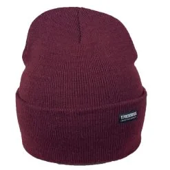 Poederbaas, Park Series Beanie Mütze Unisex Burgundy Maroon Braun