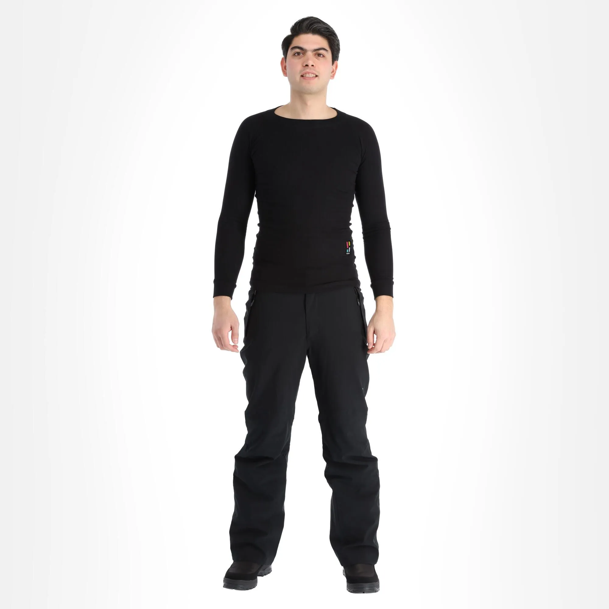 Poederbaas, Pro Thermo Baselayer Shirt Men Thermoshirt Herren Schwarz 3 Poederbaas, Pro Thermo Baselayer Shirt Men Thermoshirt Herren Schwarz