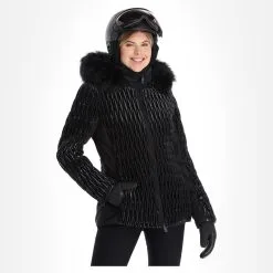 Poivre Blanc, Hybrid Ski Jacket Skijacke Damen Glow Schwarz 22 Poivre Blanc, Hybrid Ski Jacket Skijacke Damen Glow Schwarz -Icepeak Geschaft poivre blanc hybrid ski jacket aa jas gevoerd dames glow zwart 22poivr105v2 BI 02