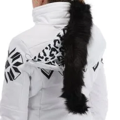 Poivre Blanc, Stretch Ski Jacket Skijacke Damen Fancy Weiß -Icepeak Geschaft poivre blanc stretch ski jacket aa jas gevoerd dames fancy wit 22poivr102v2 BI 11