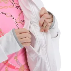 Poivre Blanc, Stretch Ski Jacket Skijacke Damen Fancy Weiß -Icepeak Geschaft poivre blanc stretch ski jacket aa jas gevoerd dames fancy wit 22poivr102v2 BI 14