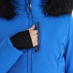 Poivre Blanc, Stretch Ski Jacket Skijacke Damen King Blau -Icepeak Geschaft poivre blanc stretch ski jacket aa jas gevoerd dames king blauw 22poivr104v6 BI 11